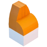 Supernova Lounger - Center End - Furniture - LEGO Fortnite
