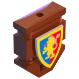 Knightly Wall Sigil - Brave Lion - Decoration - LEGO Fortnite