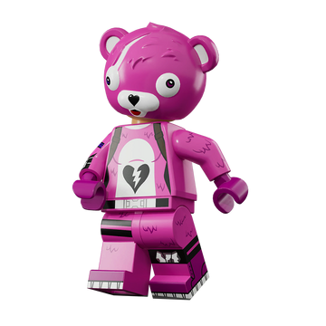Fortnite pink bear toy shop