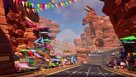 Festive Falls - Track - Rocket Racing