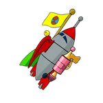 Duck Dodgers' Rocket - Back Bling - Fortnite