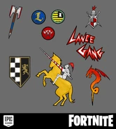 Concept Art for patches on Malik's cape by Mauro Belfiore