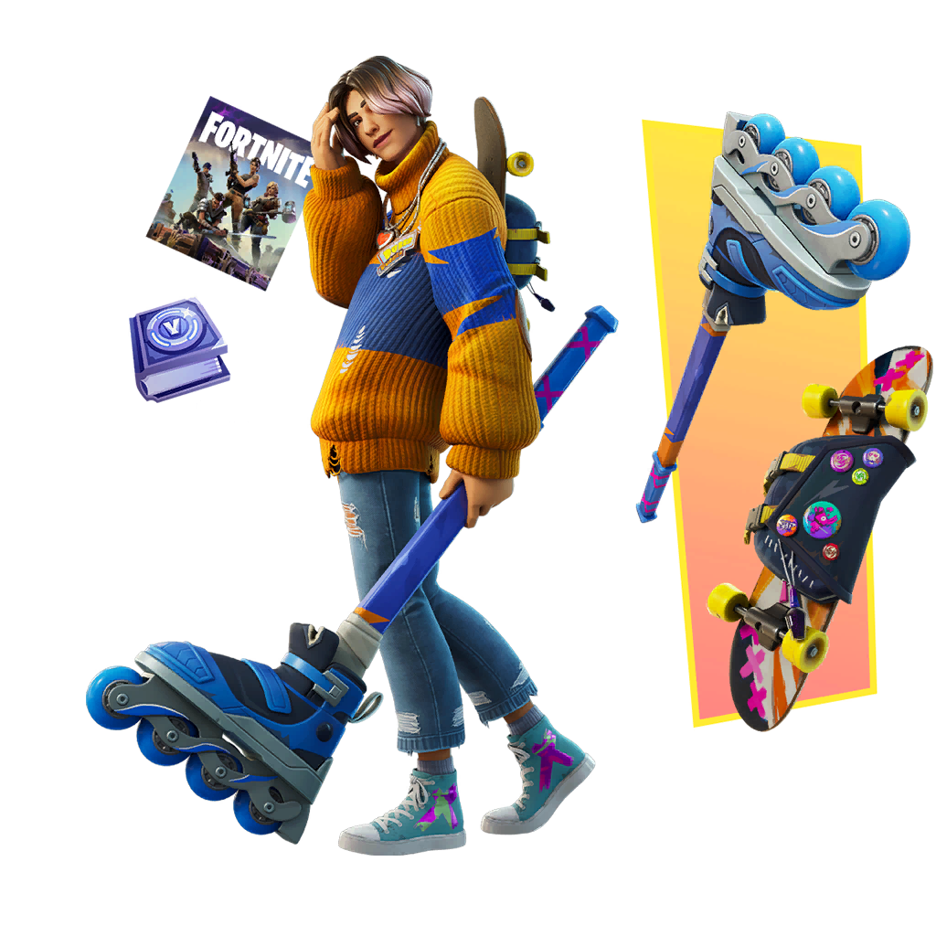 Fortnite skateboard skin store