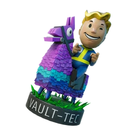 Vault Boy Bobblehead (Llama Rider - Featured) - Back Bling - Fortnite