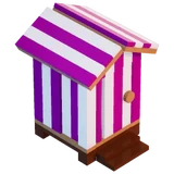 Beachy Changing Tent - Purple - Decoration - LEGO Fortnite
