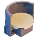 Cargo Bay Cushioned Chair - Furniture - LEGO Fortnite