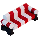 Salty Seaport Sofa - Striped - Furniture - LEGO Fortnite