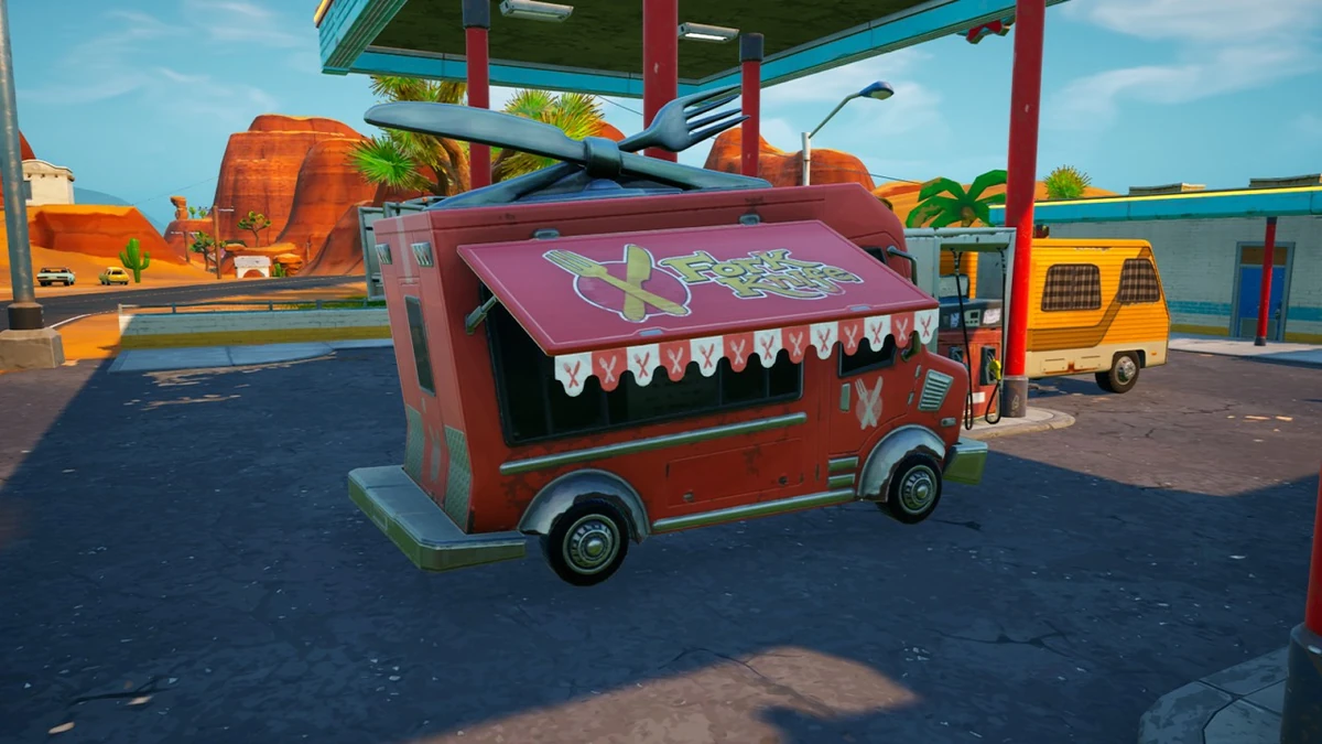 Fork Knife Food Truck Fortnite Wiki Fandom