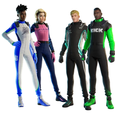 F1 Racers Bundle - Item Shop Bundle - Fortnite