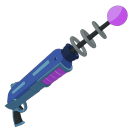Bender's Shiny Metal Raygun - Weapon - Fortnite