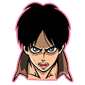 Determined Eren - Emoticon - Fortnite
