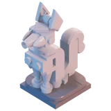 Kitsune Statue - Decoration - LEGO Fortnite