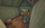 Inside Green Shack