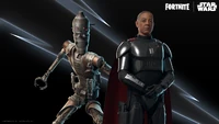 Moff Gideon and IG-11 - Promo - Fortnite