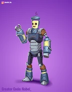 Concept Art for P-1000's "Peelynator-3000" style