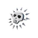 Studded Skull (Reactivity - Off) - Back Bling - Fortnite