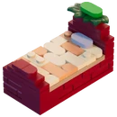 Zesty Single Bed - Furniture - LEGO Fortnite