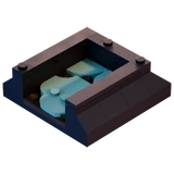 Pyramid Planter Endcap II - Decoration - LEGO Fortnite