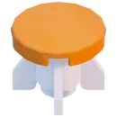 Supernova Cafeteria Stool - Furniture - LEGO Fortnite