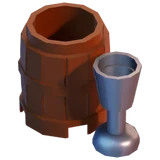 Knightly Barrel - Decoration - LEGO Fortnite