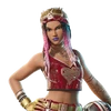 Keisha Cross (Cracked Crimson Keisha Cross - Battle Pass) - Outfit - Fortnite