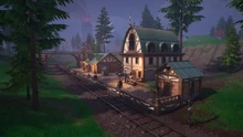 Latverian Station - Landmark - Fortnite