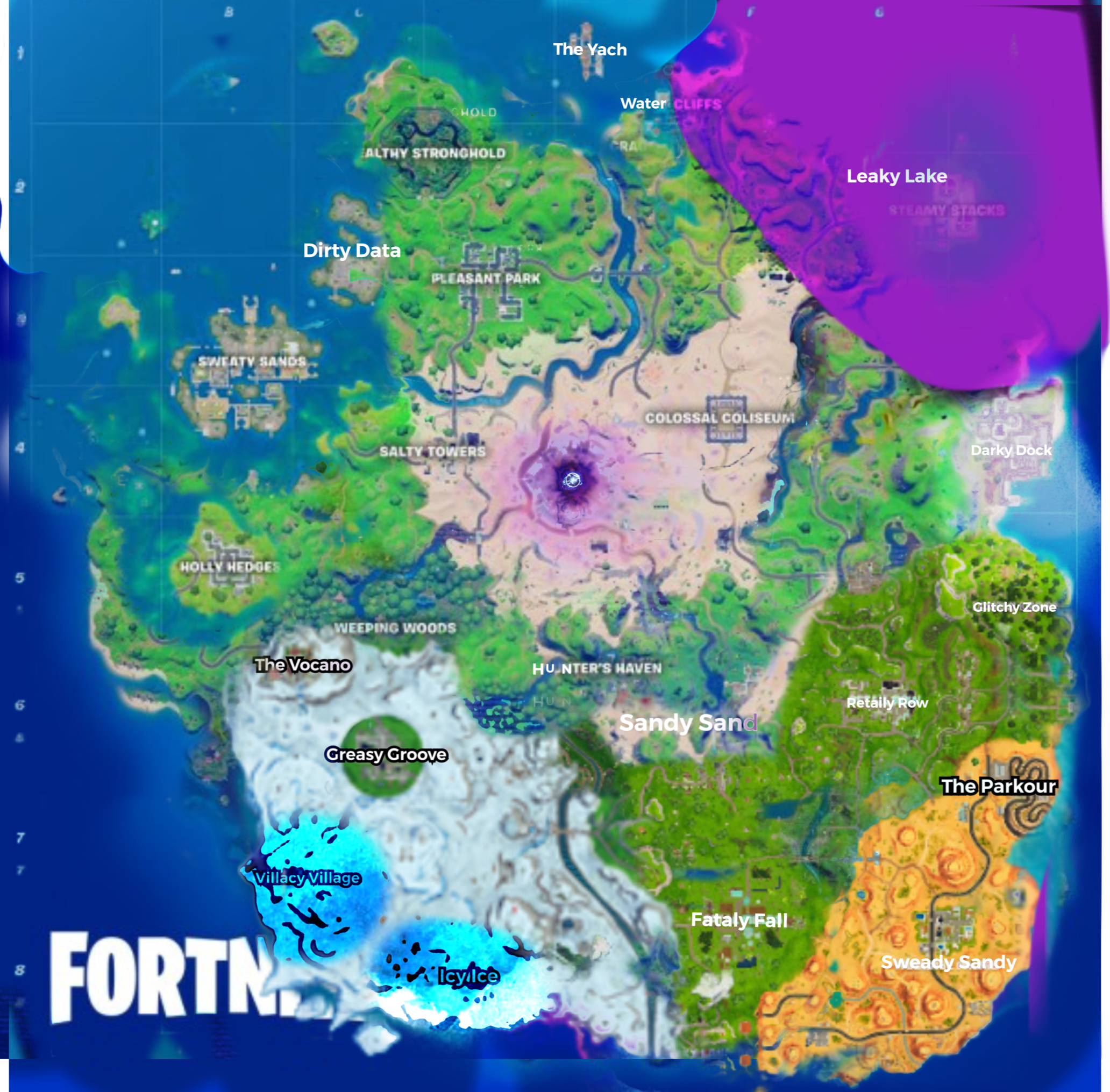 Map Fortnite Saison 8 Chapitre 2 Discuss Everything About Wiki Francophone Fortnite | Fandom