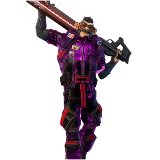 J.B. Chimpanski (Purple Rune - Featured) - Outfit - Fortnite