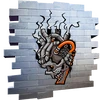 Gunmetal Idol - Spray - Fortnite