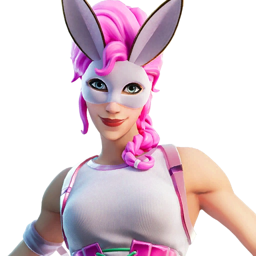 pink bunny fortnite costume