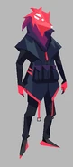 Concept Art for Vox Hunter, from an Epic Games survey