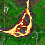 Location of the Battle Star