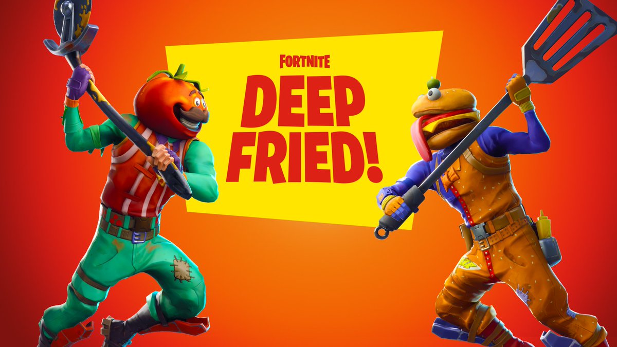 All Items In Fortnite Food Fight Food Fight Deep Fried Fortnite Wiki Fandom