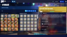 Storage - User Interface - Save the World