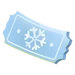 Snowflake Tickets - Icon - Fortnite