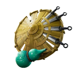 Kunai Shield - Back Bling - Fortnite