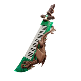 Jade Dragon Blade (Featured) - Keytar - Fortnite Festival