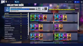 Collection Book - User Interface - Save the World