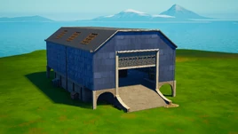 Dusty Depot Blue Warehouse (Overview) - Prefab - Fortnite