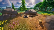 Campsite (Asteria - Grasslands - 8) - Unnamed Location - Fortnite.png (3.3 MB) Near Shore Shack (Removed in Update v26.00)