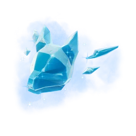 Ice Kitsune - Back Bling - Fortnite