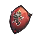 Red Shield - Back Bling - Fortnite