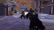 Megalo Don performing a full Nitro Fists Punch Combo
