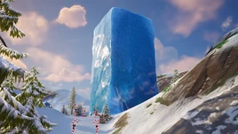 Giant Ice Block - Unnamed Location - Fortnite