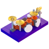 Main Stage Drum Set - Furniture - LEGO Fortnite