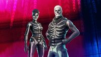 Maglietta Skull Trooper Fortnite Taglia Teen - Juguetilandia