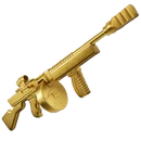 Midas' Gilded Eye Drum Gun