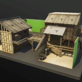 Movie Set Docks - Prefab - Fortnite