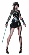 Concept Art for Slayer Charlotte, from an Epic Games survey