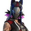 Renegade Lynx (Dark Storm Renegade Lynx Storm Mask) - Outfit - Fortnite
